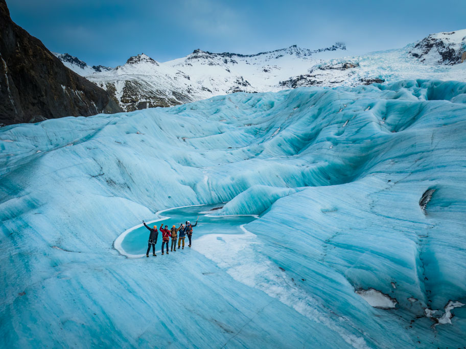 Glacier and Volcano Expeditions, Ice hike & Glacier lagoon kayaking tour  guide