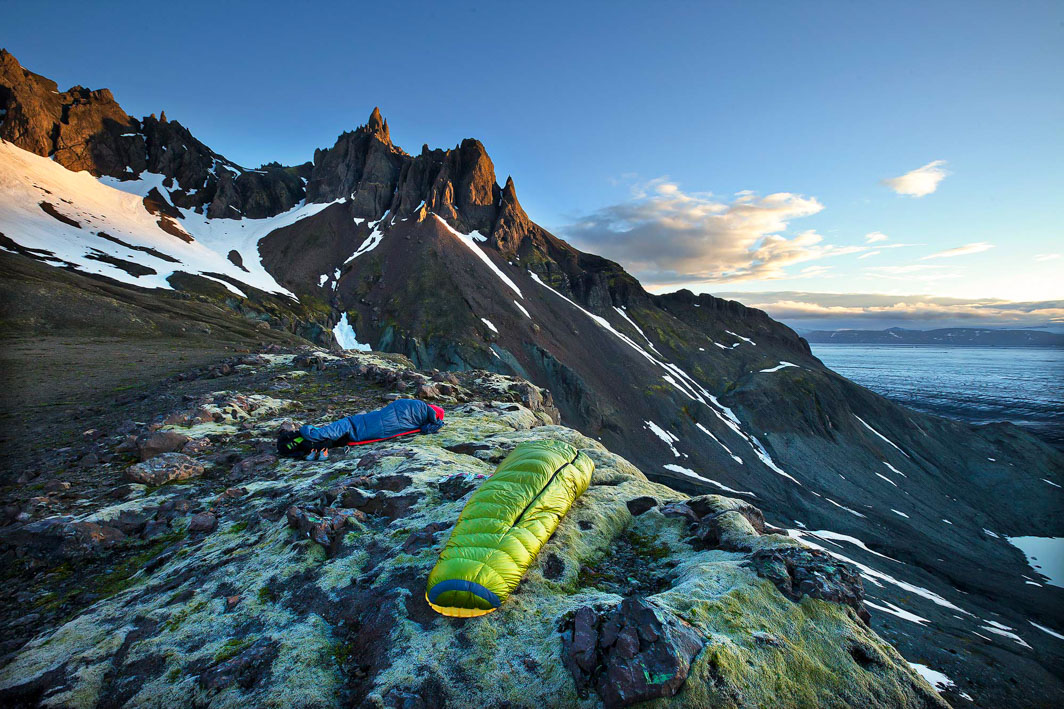 Bivouacking in Iceland